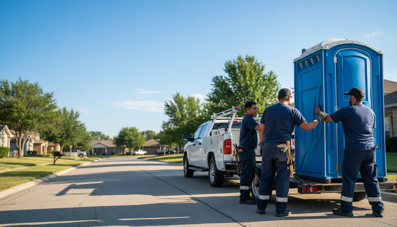 Portable Toilet Rental in Nickerson, KS near me